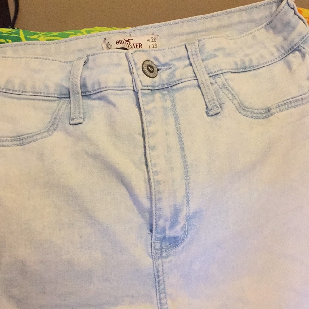 Hollister acid wash jeans
